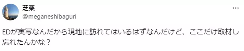 《小市民系列》剧中风景疑似看着Google街景画出来制作组没到现场取材有错吗？