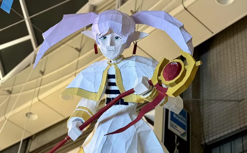 《阿佐谷七夕祭2024》一年一度的纸艺人偶大展本届的亮点当然是那位大魔法使