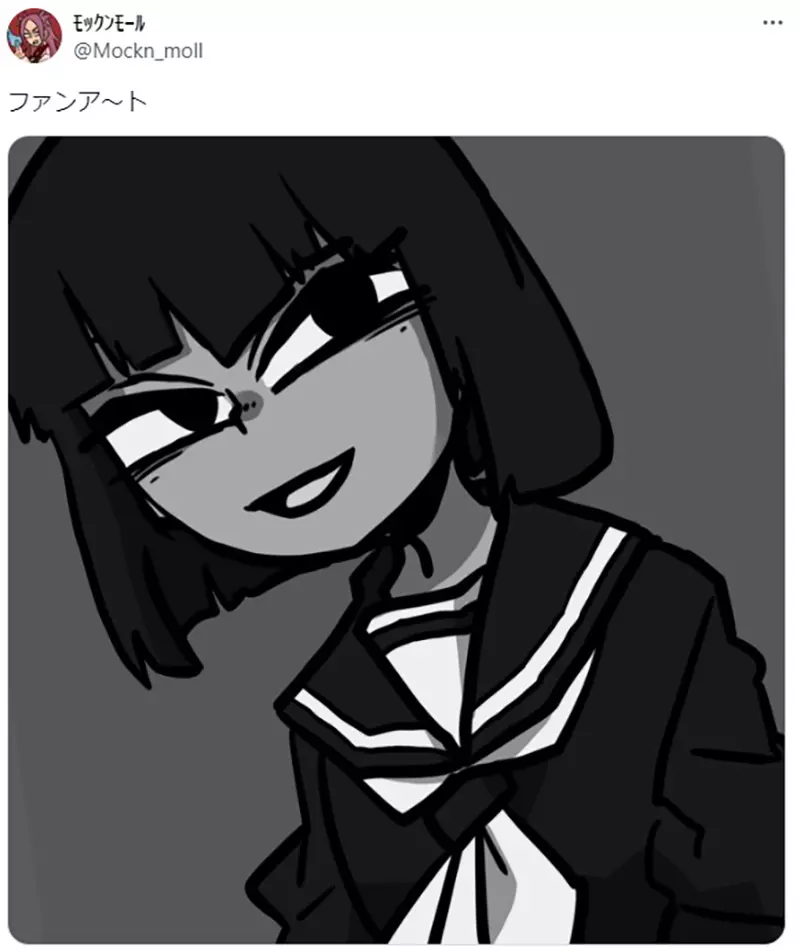 《每天都很黑的黑黑同学》不存在的漫画人物却超有魅力网友们靠着二创让她活起来