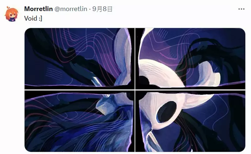 推特风潮《用四张图拼出一个画面的排版布局》很红许多高手画师纷纷下场参加，各种炸裂画面出炉