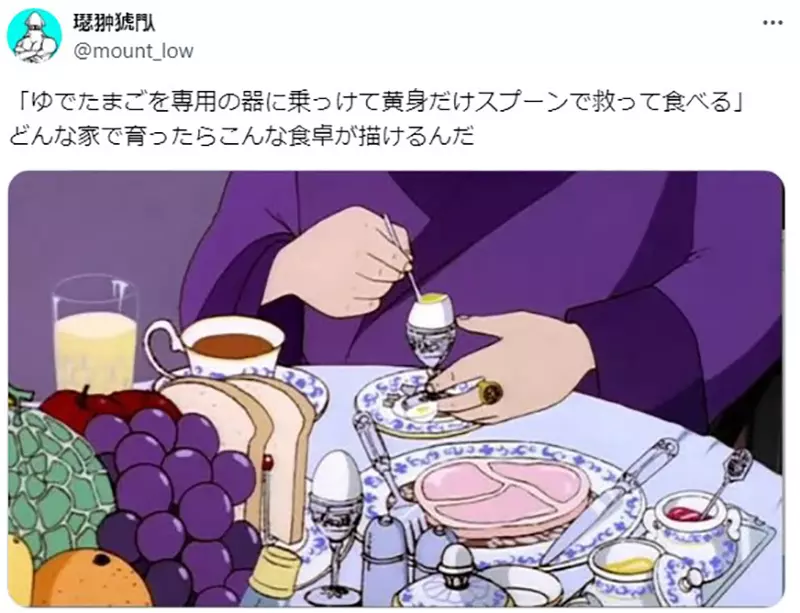 《动画中的有钱人餐桌》总是会出现烤全鸡？因为动画师没看过有钱人吃什么？