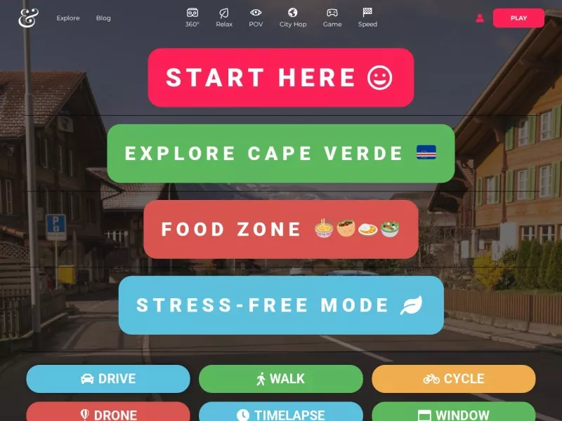 Drive & Listen 网站预览截图