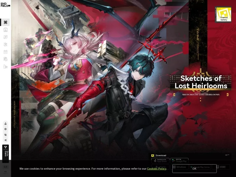 Arknights: Endfield(国际服) 网站预览截图