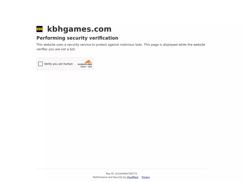 KBH Games 网站预览截图