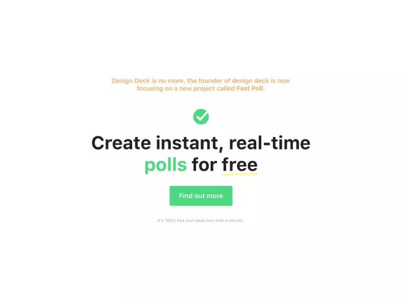 DesignDeck 网站预览截图