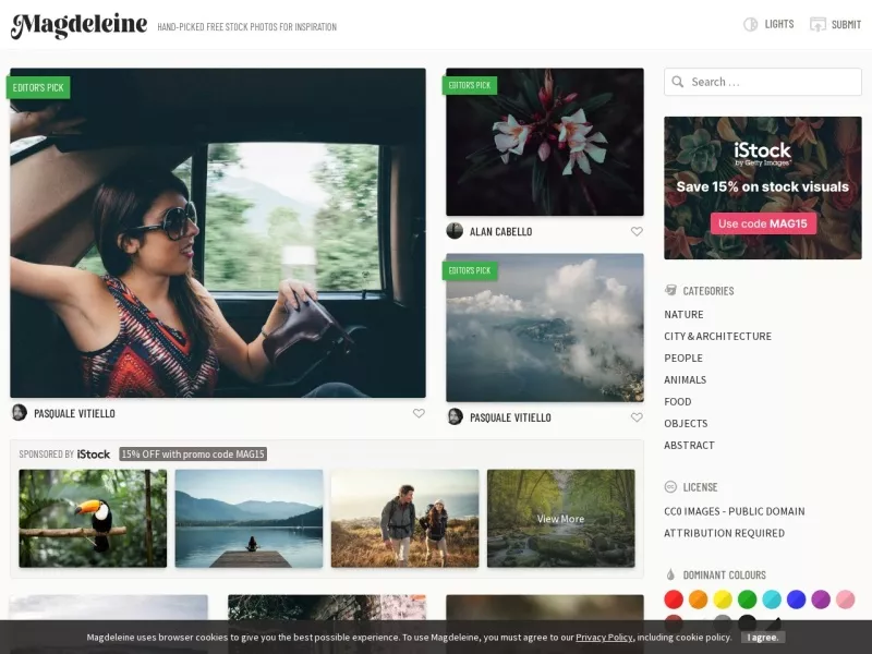 Magdeleine 网站预览截图