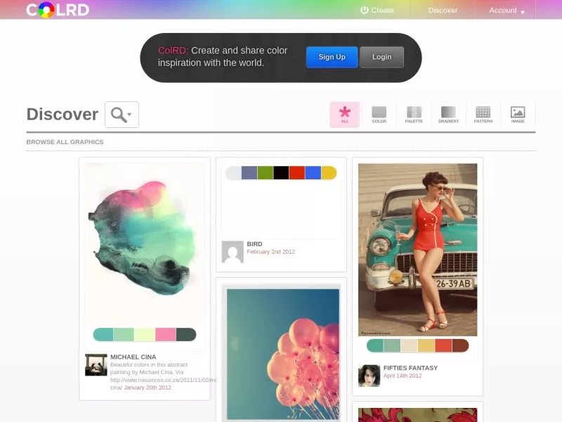 ColRD 网站预览截图