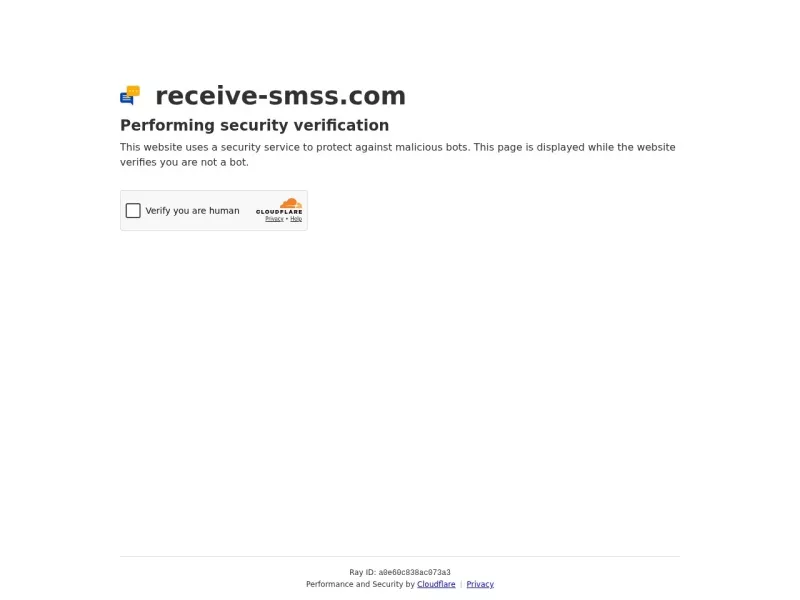 Receive SMS Online 网站预览截图