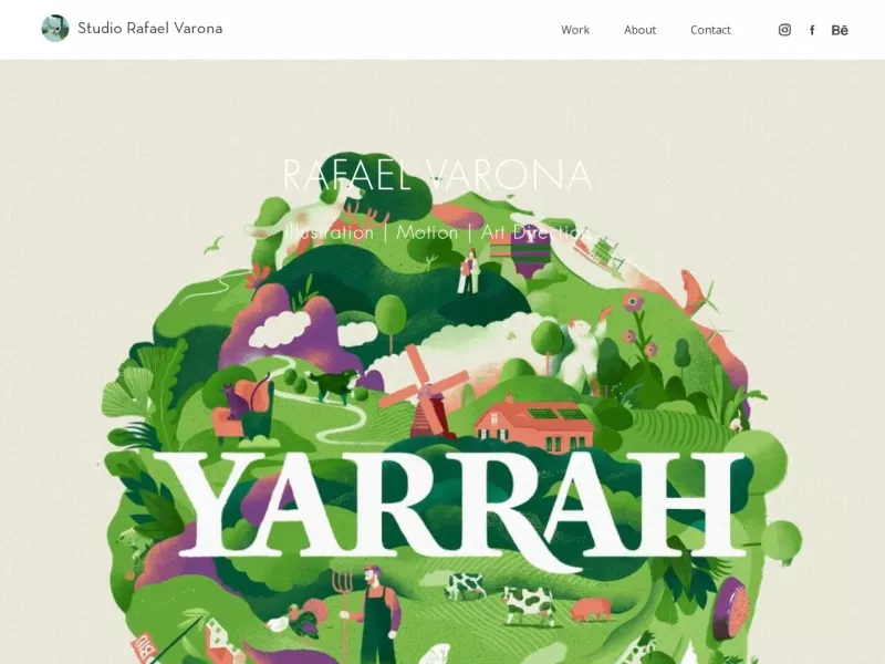 Rafael Varona 网站预览截图