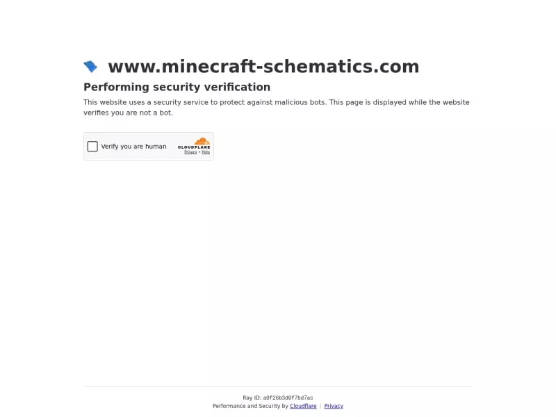 Minecraft Schematics 网站预览截图