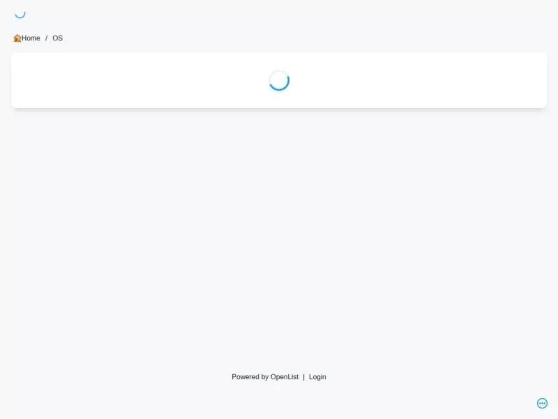 HotPE OS 网站预览截图