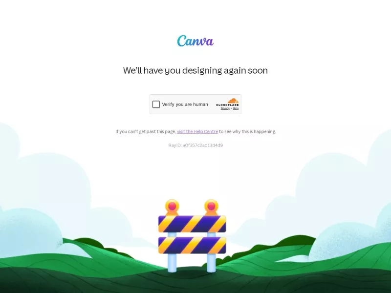 Canva 网站预览截图