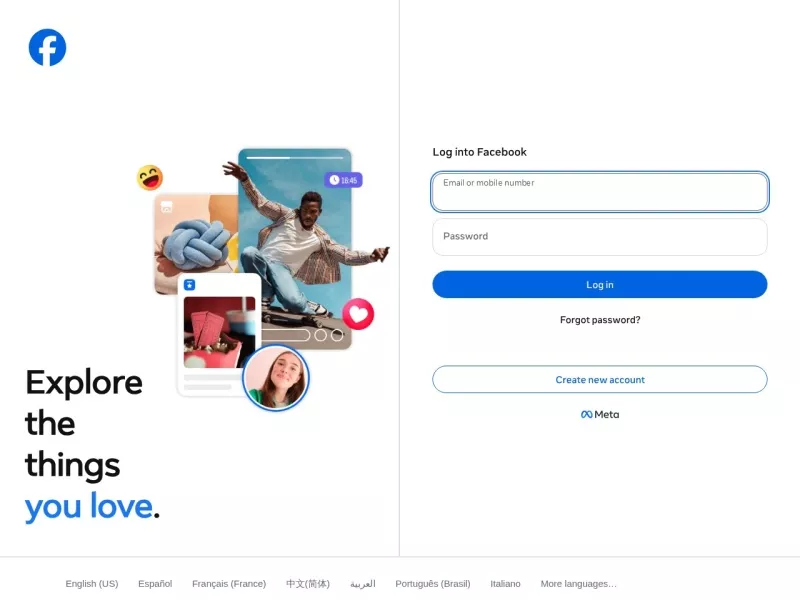 绝区零中文Facebook 网站预览截图