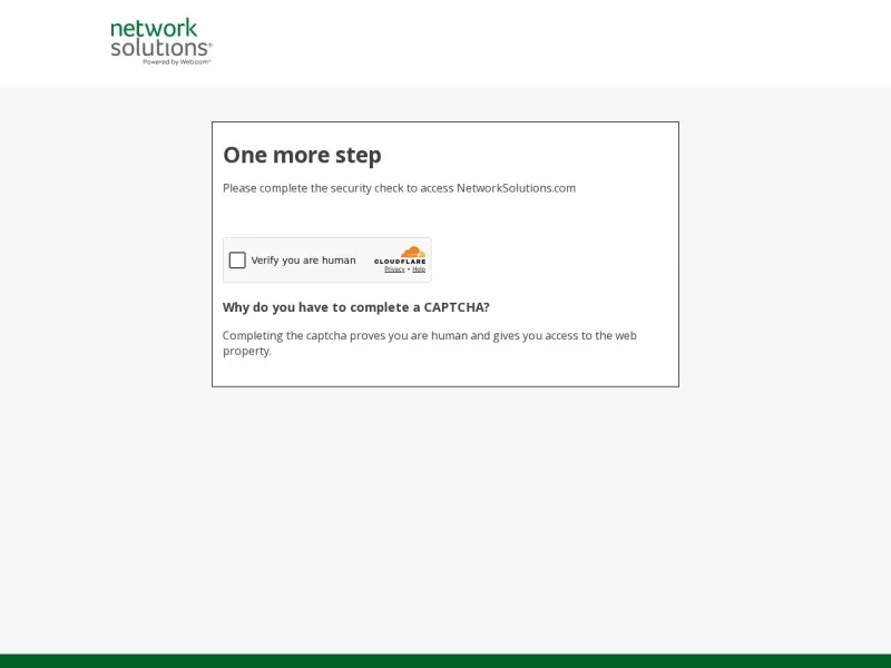 NetworkSolutions 网站预览截图