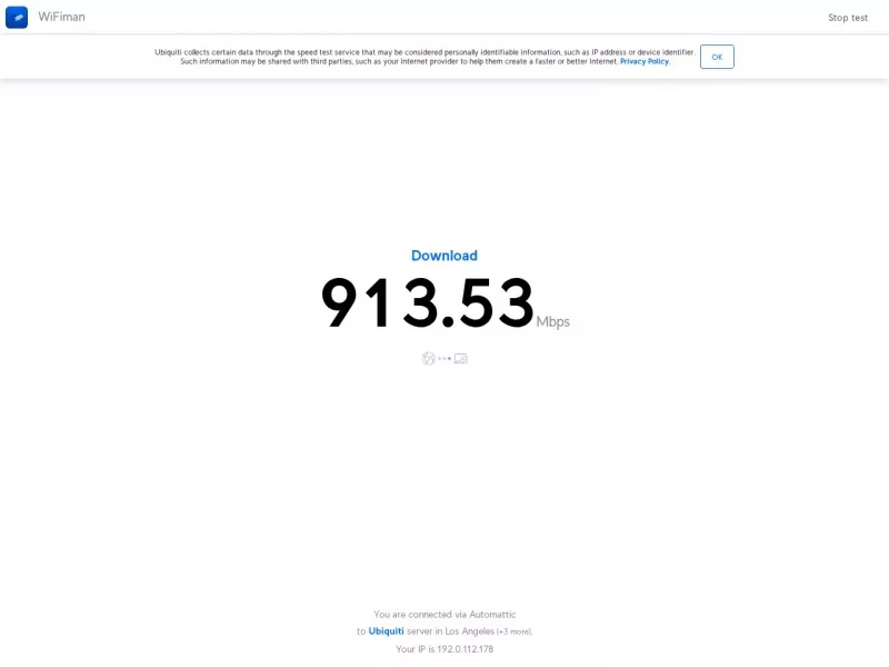 WiFiman测速 网站预览截图