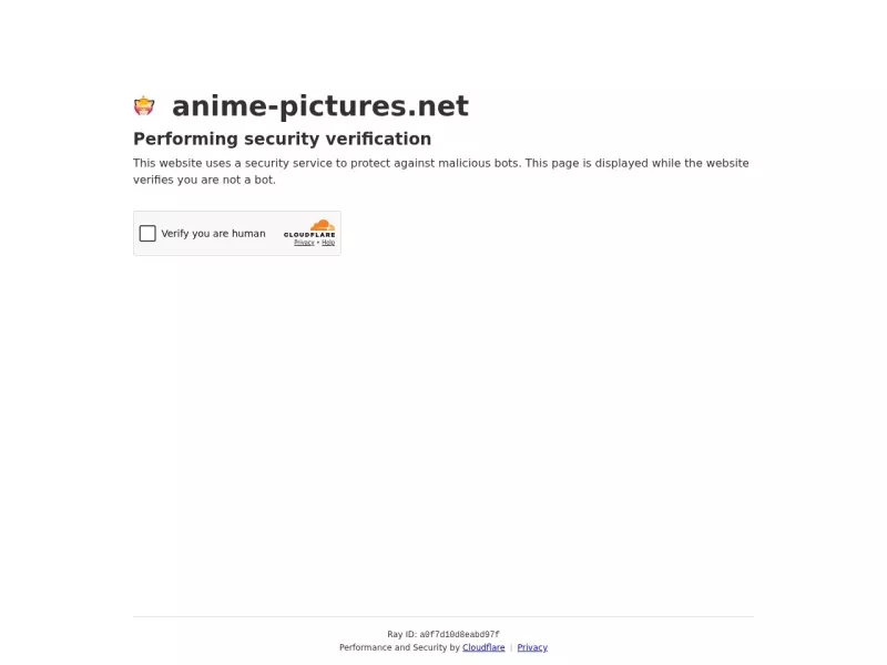 Anime pictures 网站预览截图