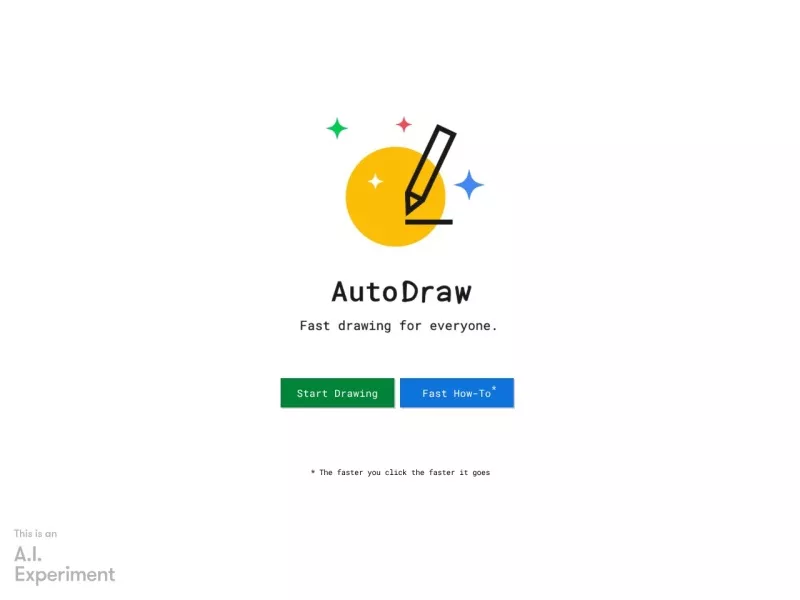 AutoDraw 网站预览截图