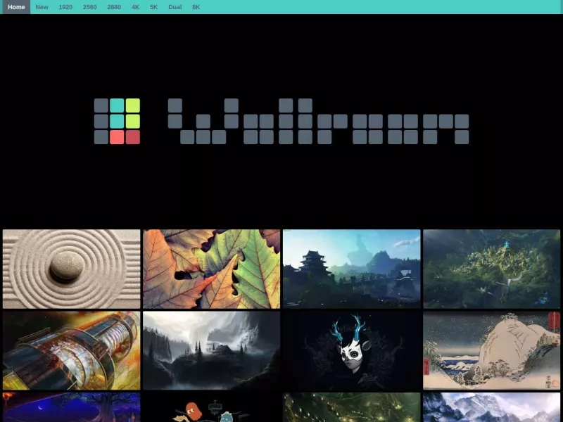wallroom 网站预览截图