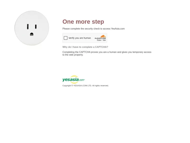 YESASIA 网站预览截图