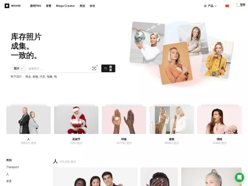 Moose 网站预览截图