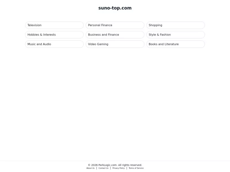 Suno TOP 网站预览截图