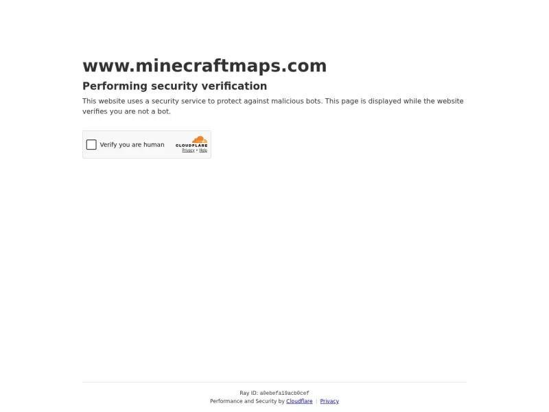 Minecraft Maps 网站预览截图
